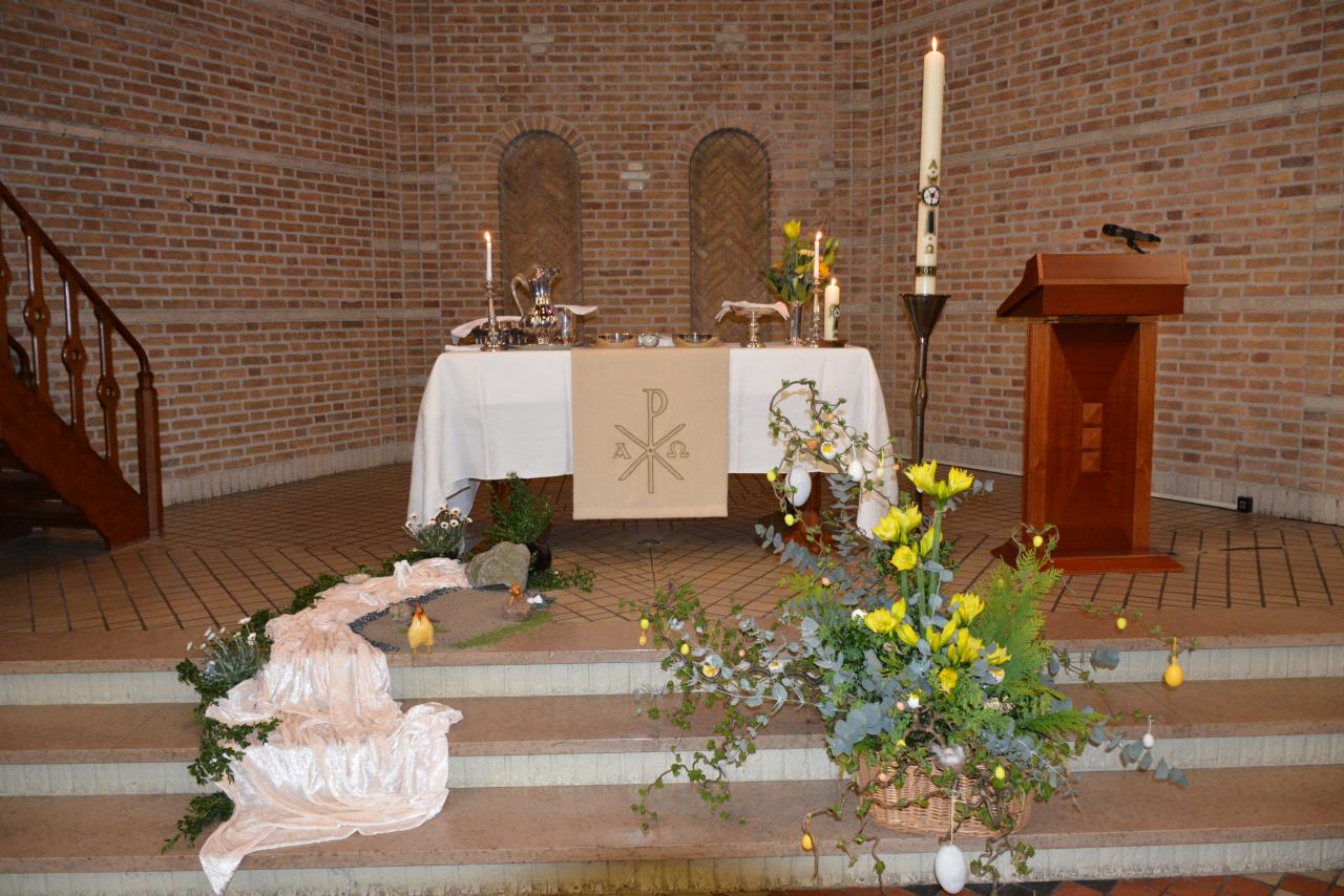 Pasen in de Andreaskerk Rotterdam-Noord